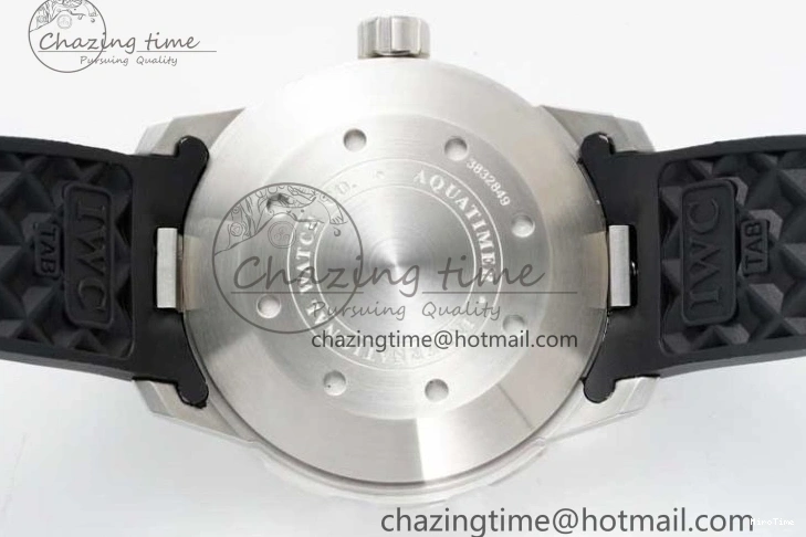 MIROTIME 0219 Aquatimer Automatic SS RSF 1:1 Best Edition White Orange Dial on Black Rubber Strap A Supportive 7069